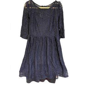 ab studio lace dress AB Studio | Dresses | Ab Studio Dress Sleeveless Summer Stretch Black  Purple Blue Green 2